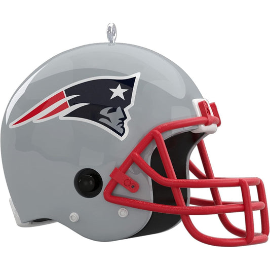 NFL New England Patriots Helmet With Sound Keepsake Ornament