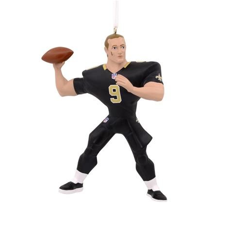 NFL New Orleans Saints Drew Brees Ornament