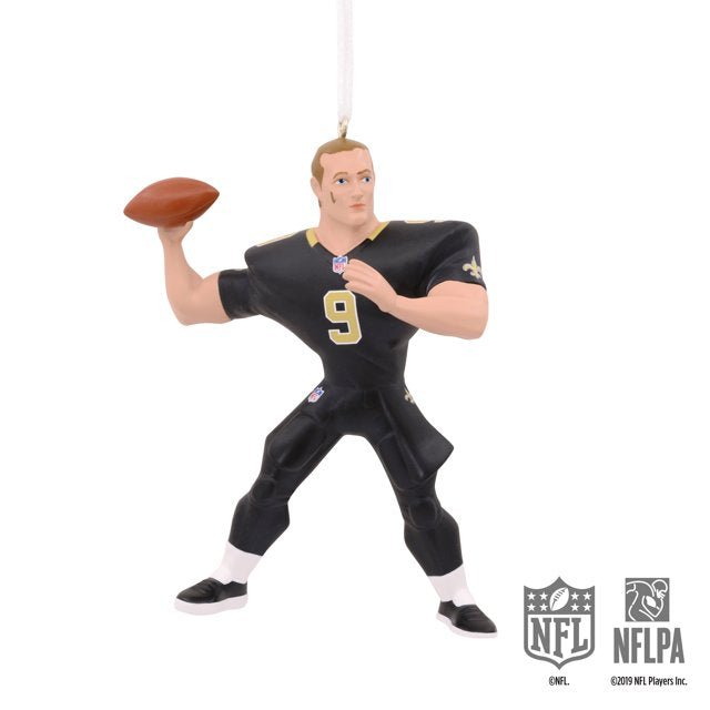 NFL New Orleans Saints Drew Brees Ornament