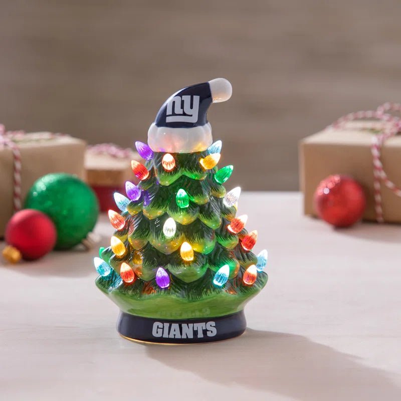 NFL New York Giants Ceramic Christmas Tree Ornament