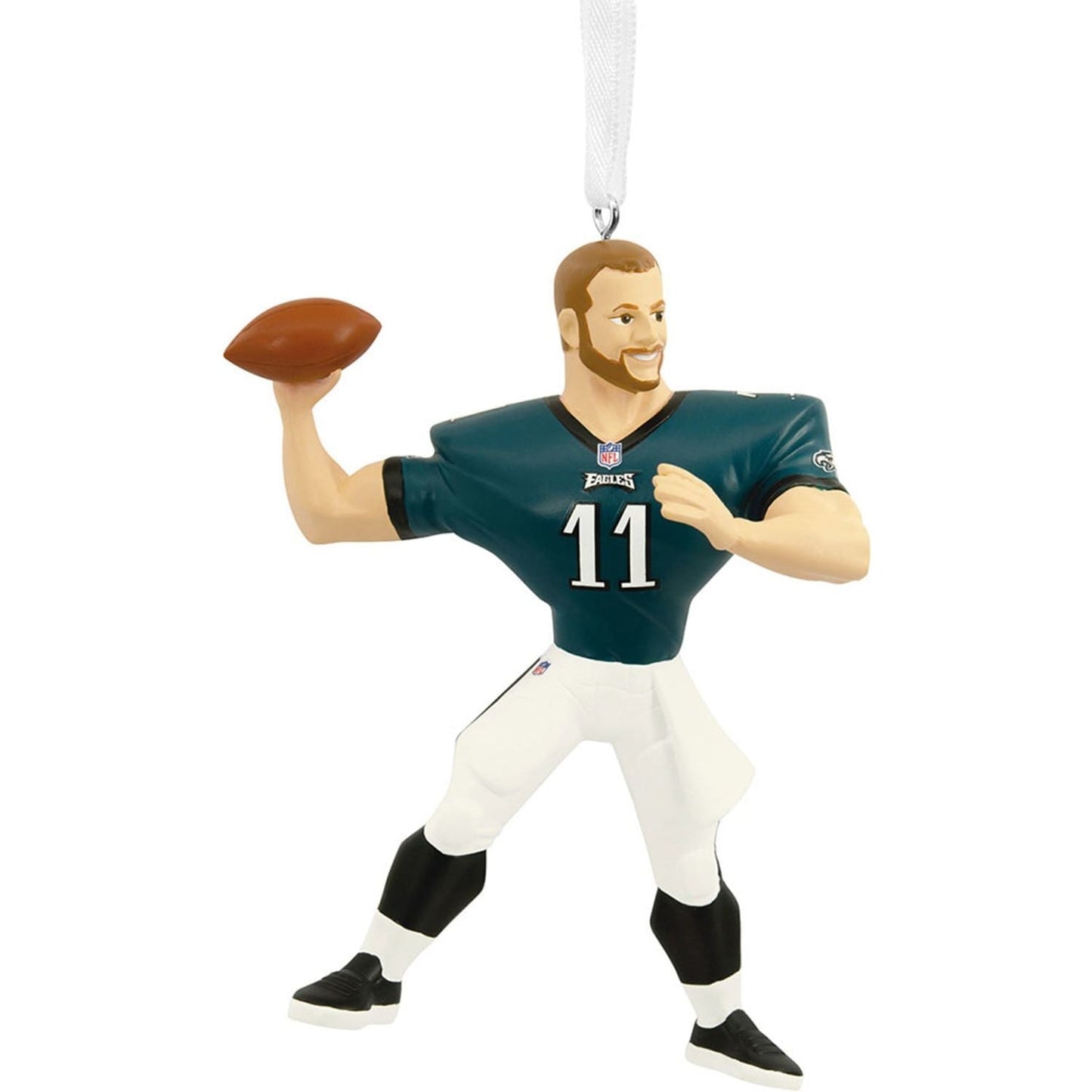 NFL Philadelphia Eagles Carson Wentz Ornament