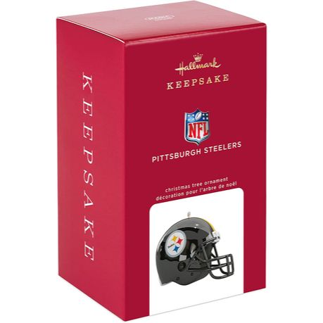 NFL Pittsburgh Steelers Helmet With Sound Keepsake Ornament