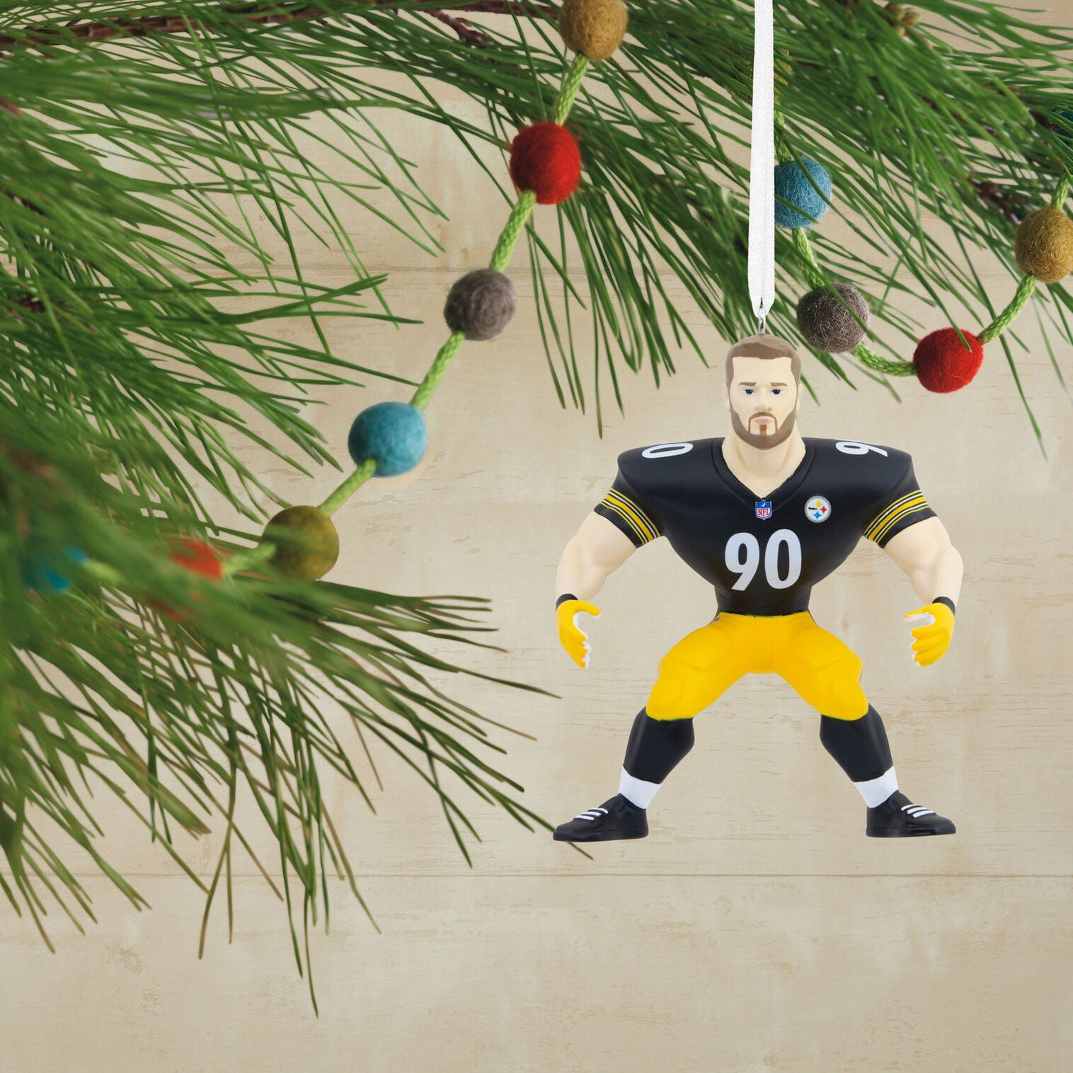 NFL Pittsburgh Steelers T.J. Watt Ornament