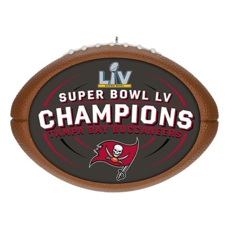 NFL Tampa Bay Buccaneers Super Bowl LV Commemorative Ornament