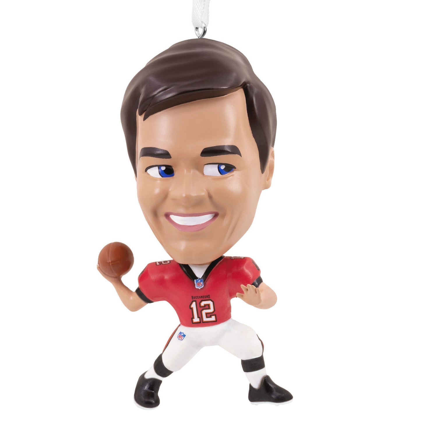 NFL Tampa Bay Buccaneers Tom Brady Bouncing Buddy Hallmark Ornament