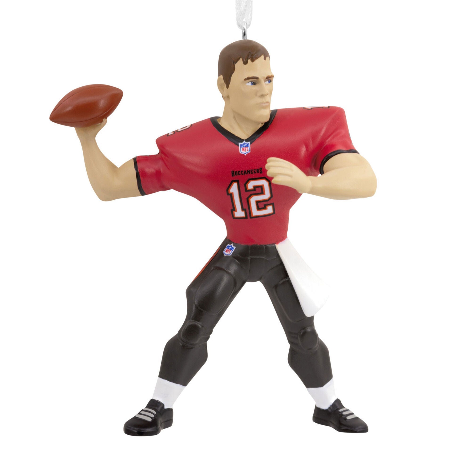 NFL Tampa Bay Buccaneers Tom Brady Figural Ornament