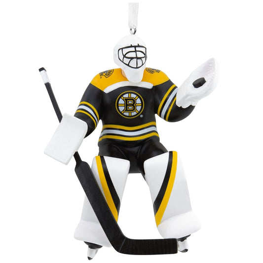 NHL Boston Bruins Goalie Figural Ornament