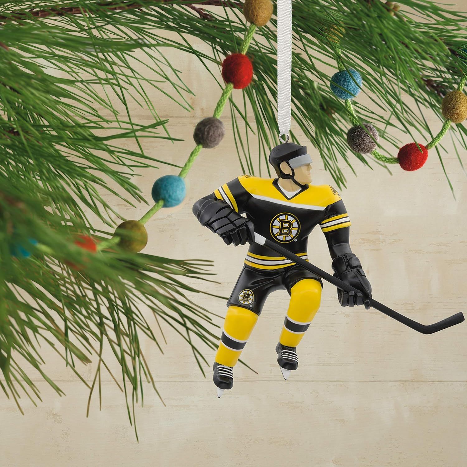 NHL Boston Bruins Hallmark Figural Ornament