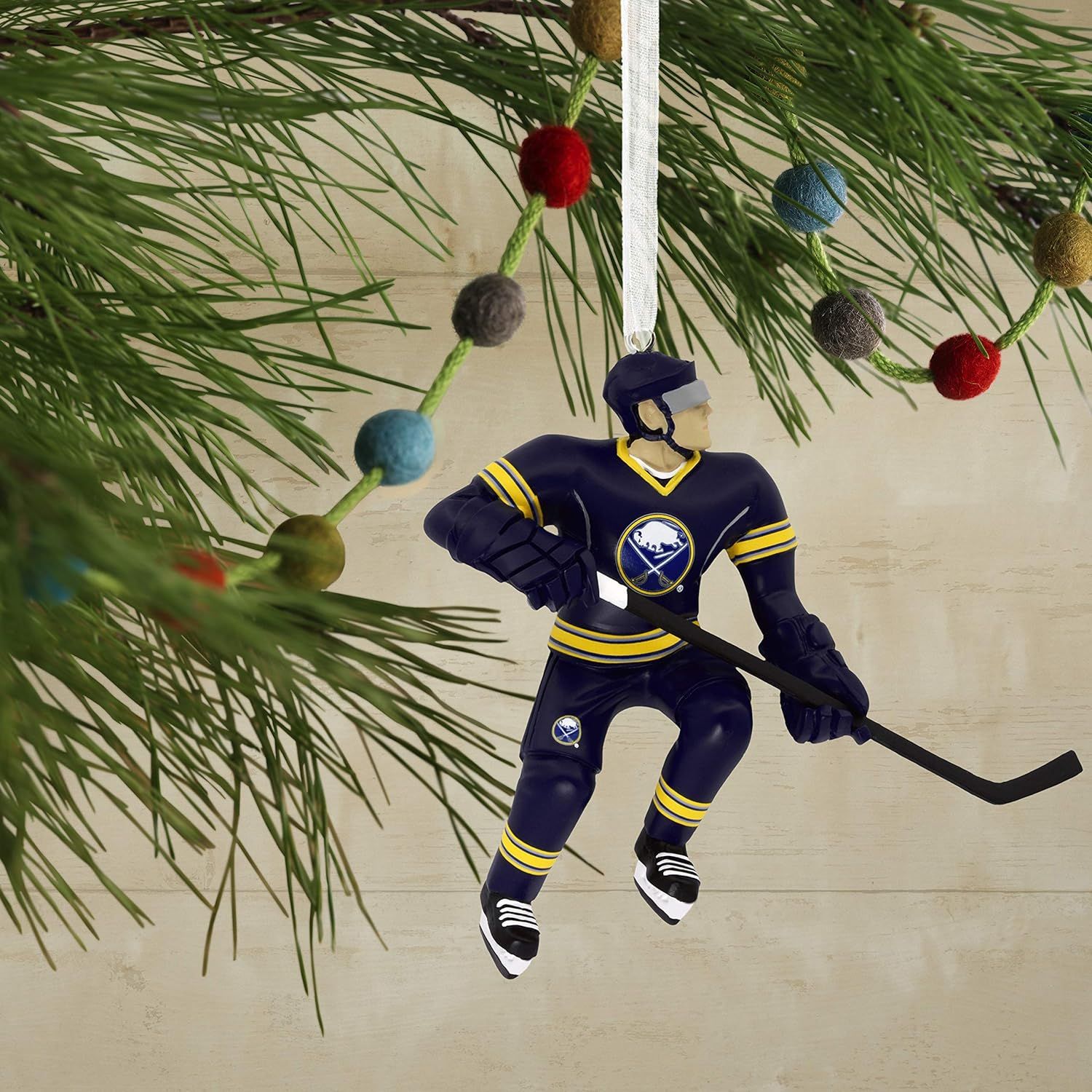 NHL Buffalo Sabres Hallmark Figural Ornament