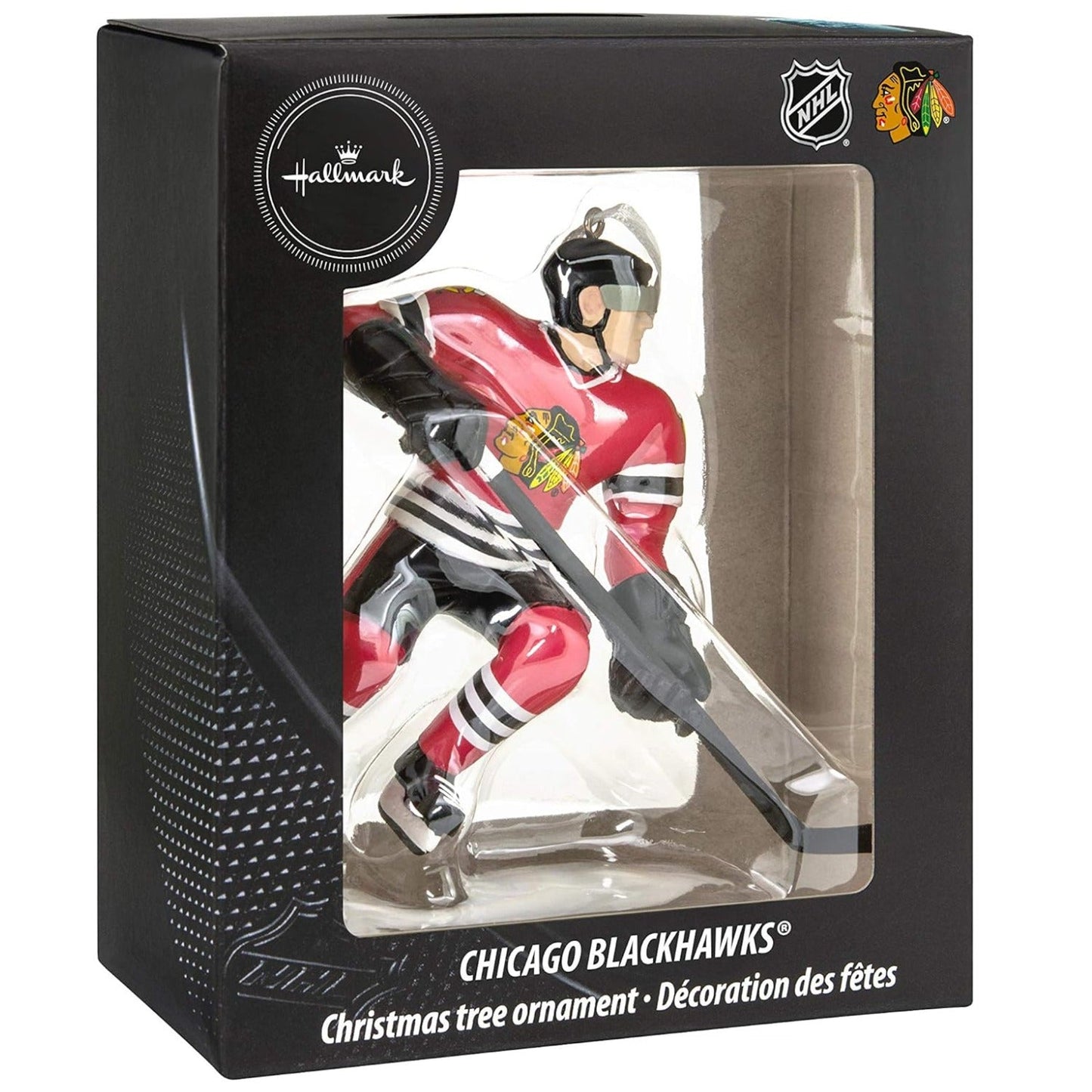 NHL Chicago Blackhawks Hallmark Figural Ornament