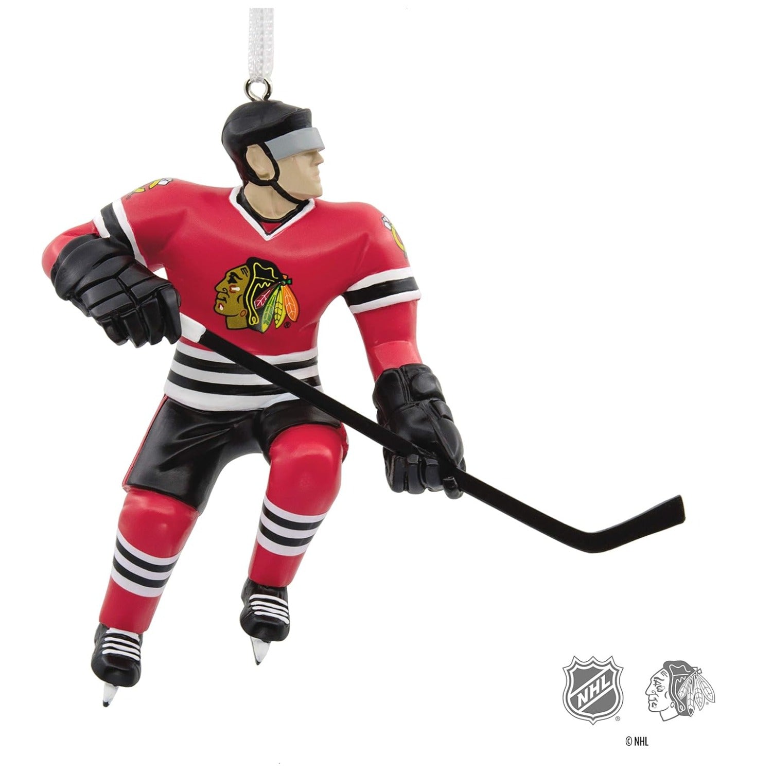 NHL Chicago Blackhawks Hallmark Figural Ornament