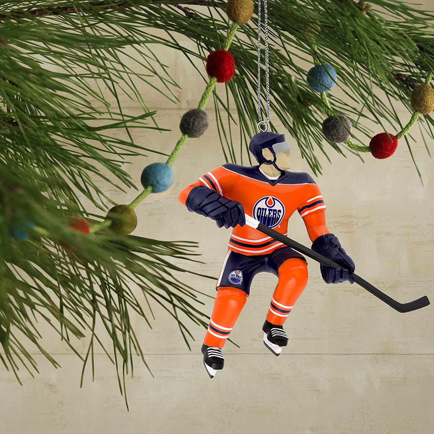 NHL Edmonton Oilers Hallmark Figural Ornament