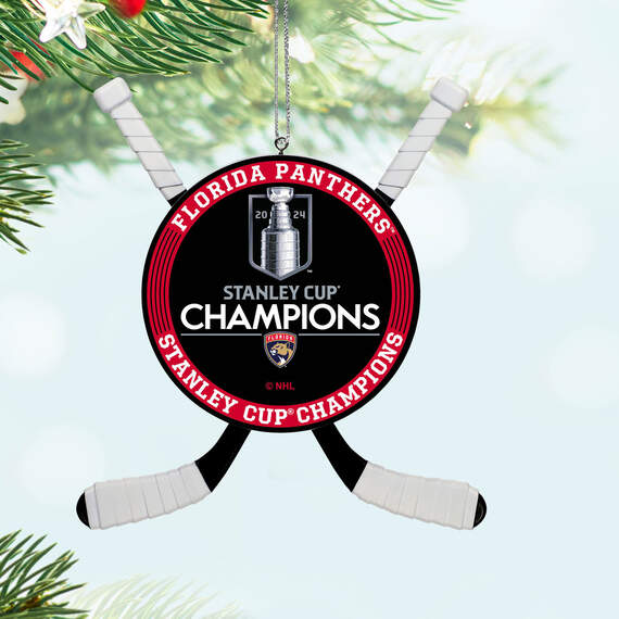 NHL Florida Panthers™ 2024 Stanley Cup® Champions Hockey Ornament