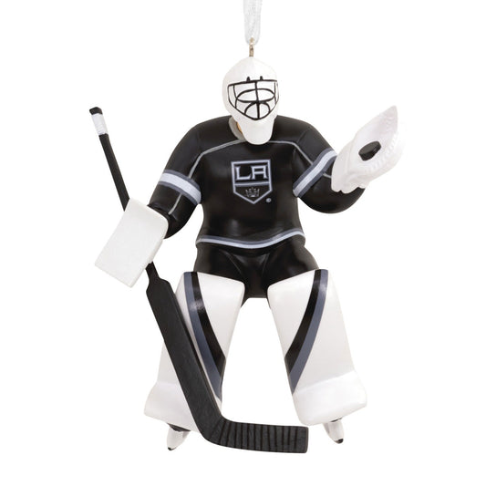 NHL Los Angeles Kings Goalie Figural Ornament