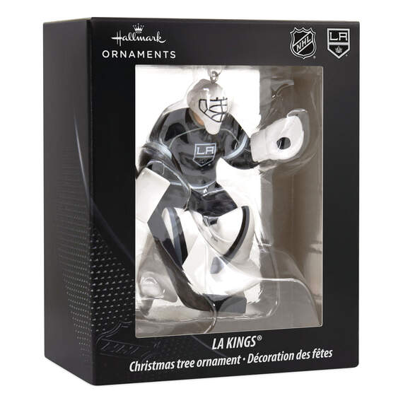 NHL Los Angeles Kings Goalie Figural Ornament