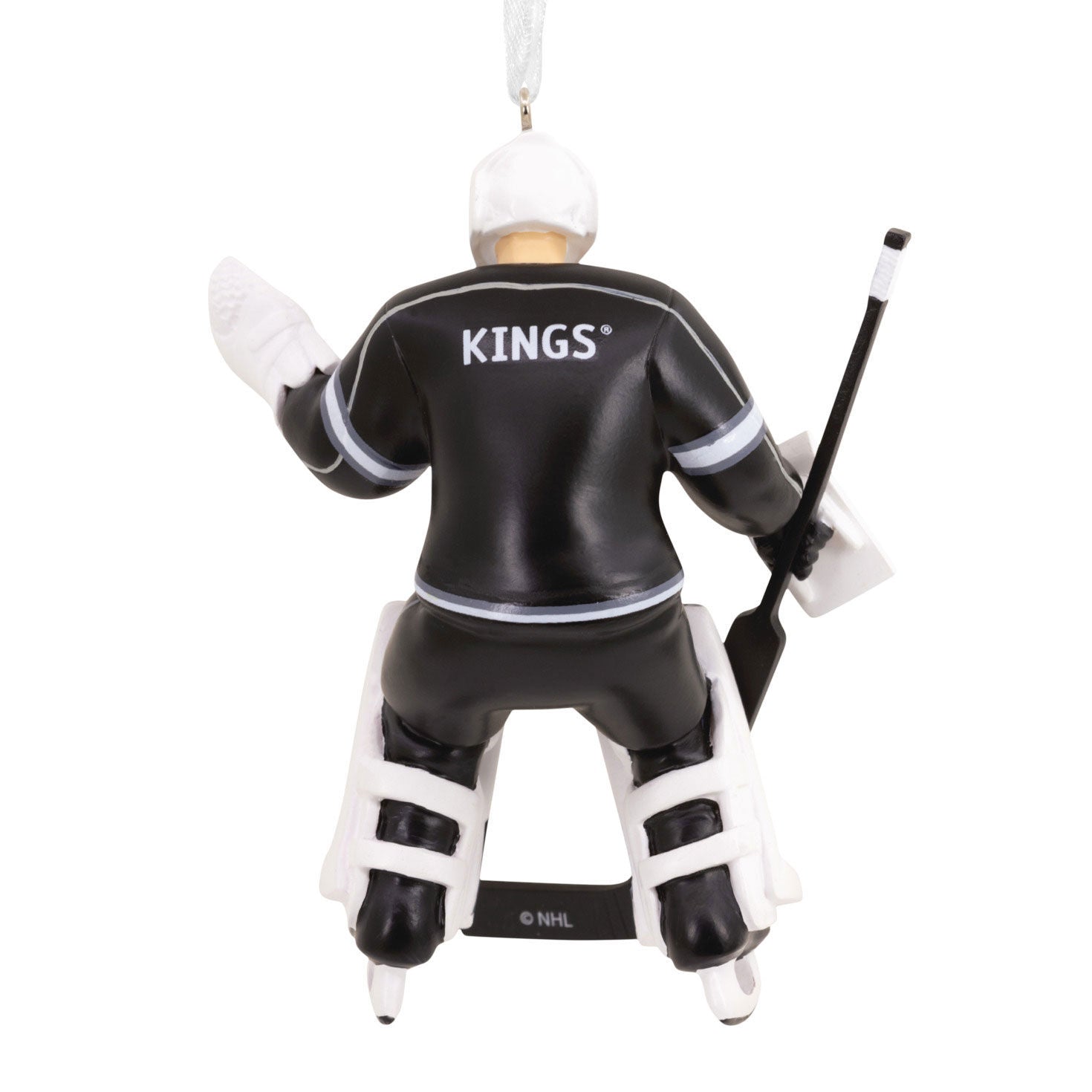 NHL Los Angeles Kings Goalie Figural Ornament