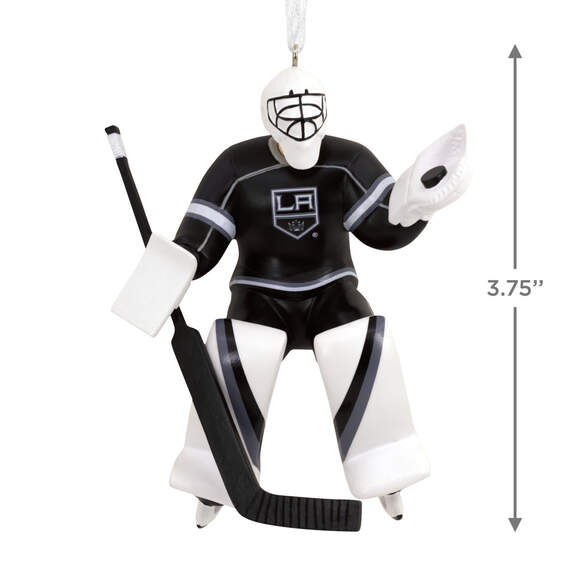 NHL Los Angeles Kings Goalie Figural Ornament