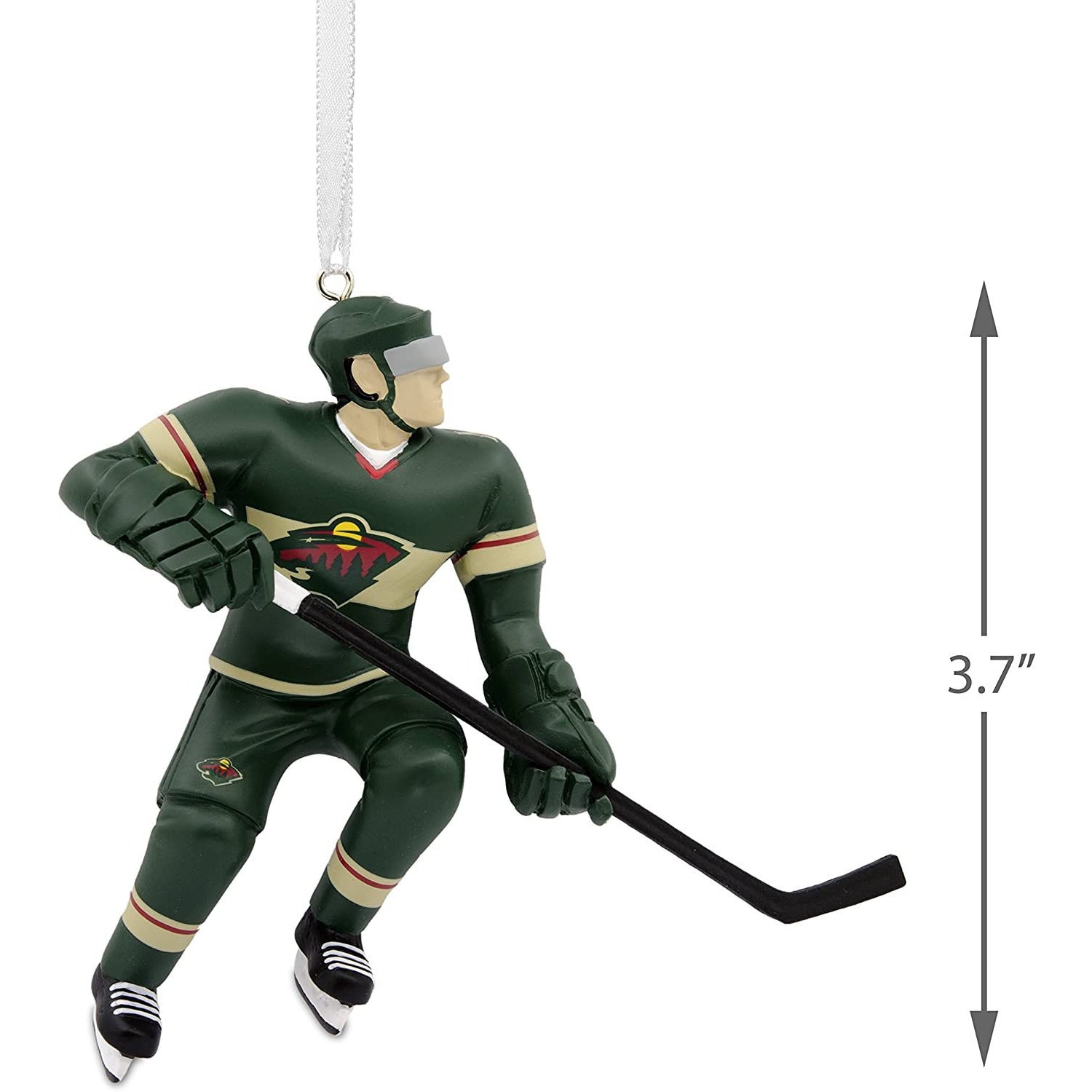 NHL Minnesota Wild Hockey Figural Ornament