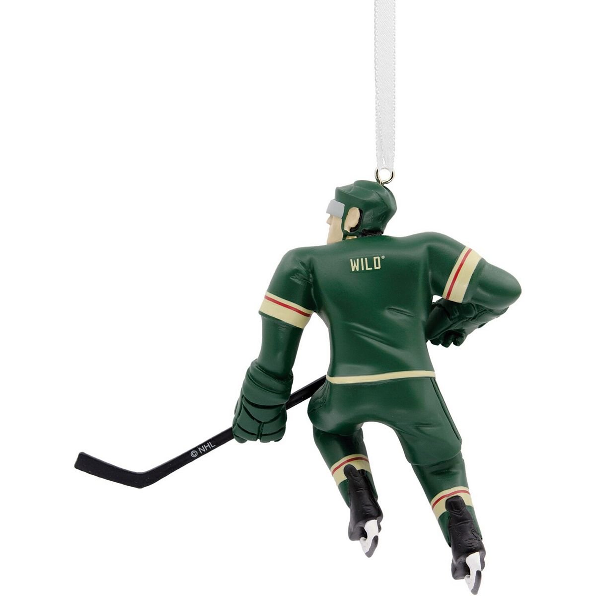 NHL Minnesota Wild Hockey Figural Ornament