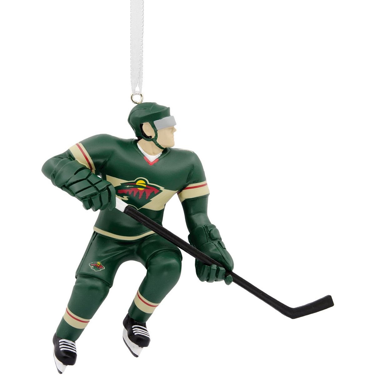 NHL Minnesota Wild Hockey Figural Ornament