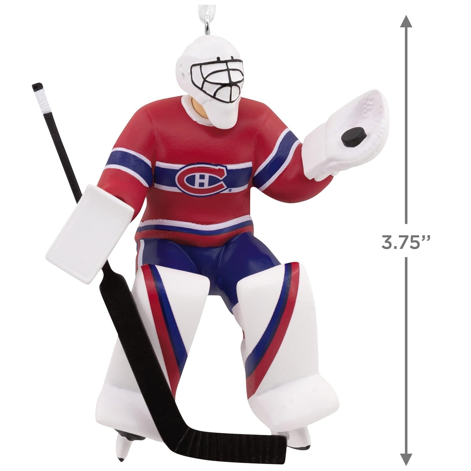 NHL Montreal Canadiens Goalie Figural Ornament