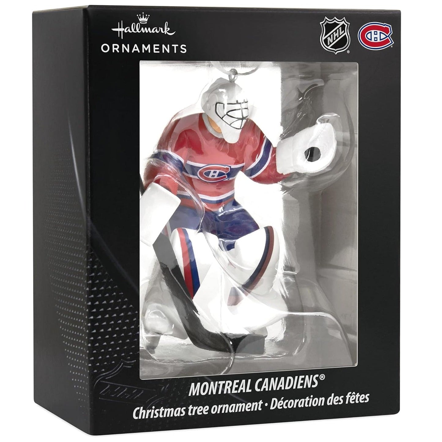 NHL Montreal Canadiens Goalie Figural Ornament