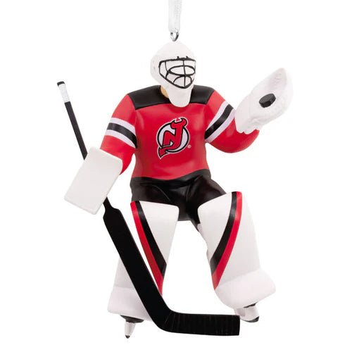 NHL New Jersey Devils Goalie Ornament
