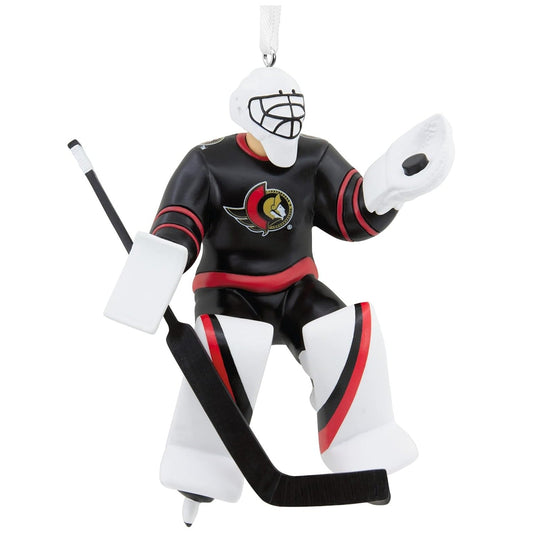 NHL Ottawa Senators Goalie Figural Ornament