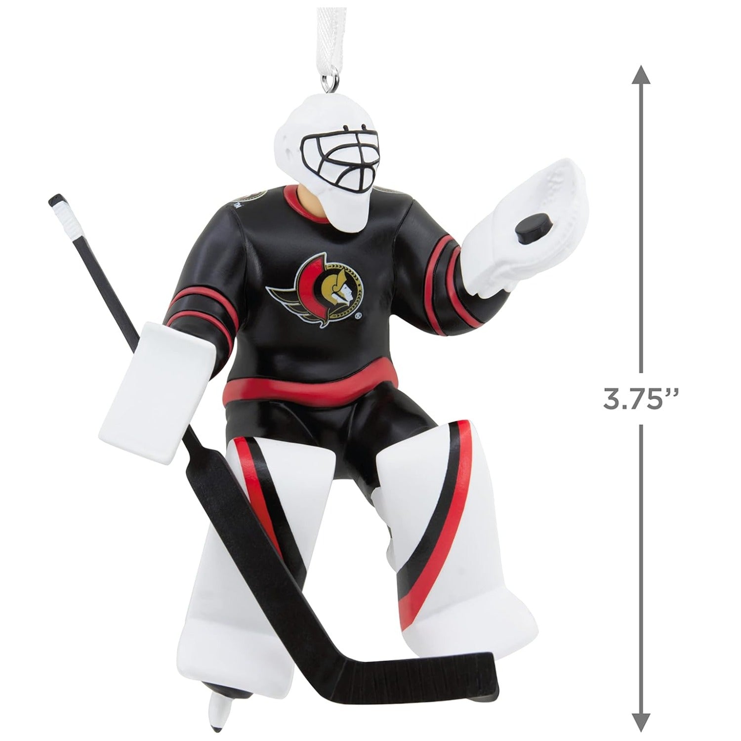 NHL Ottawa Senators Goalie Figural Ornament