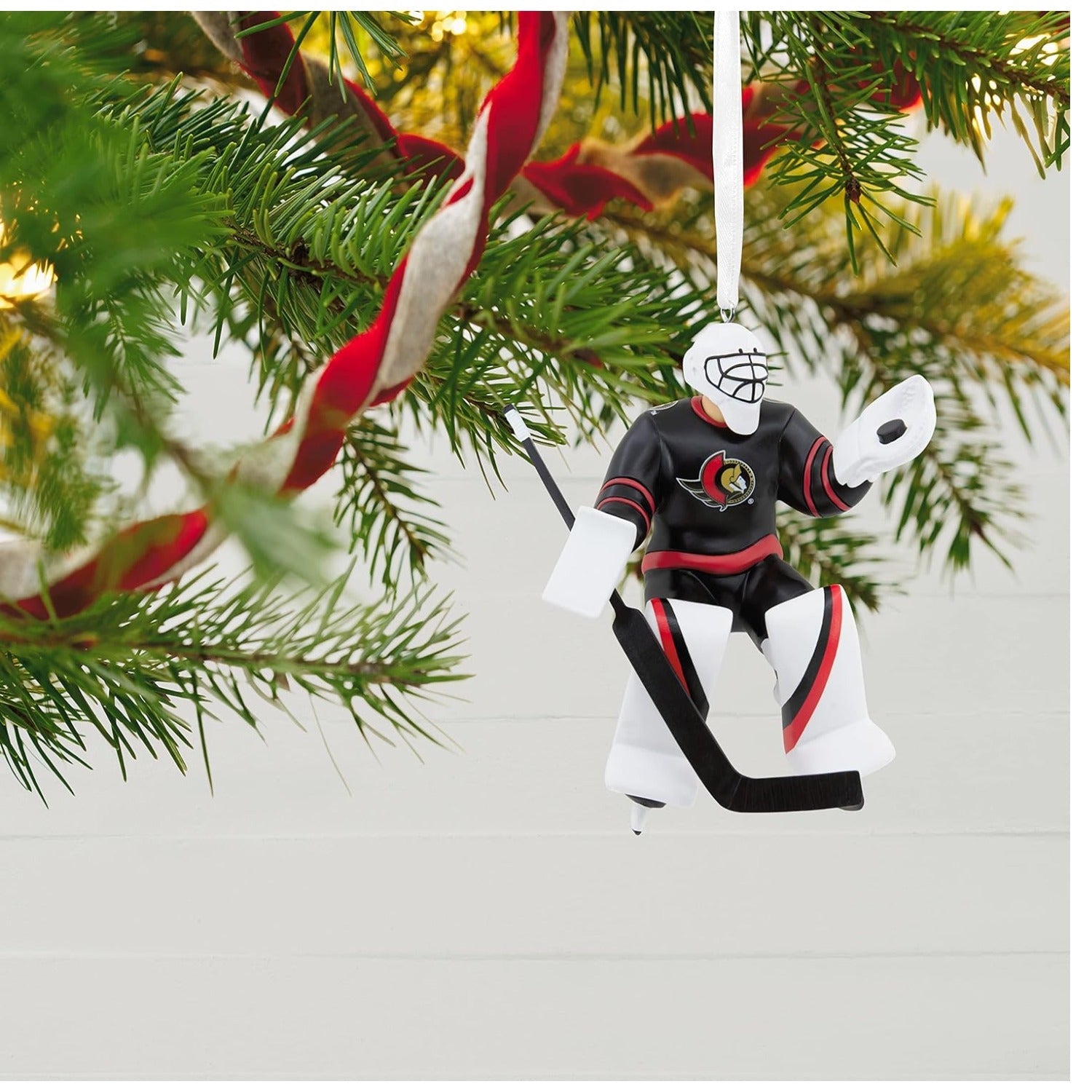 NHL Ottawa Senators Goalie Figural Ornament