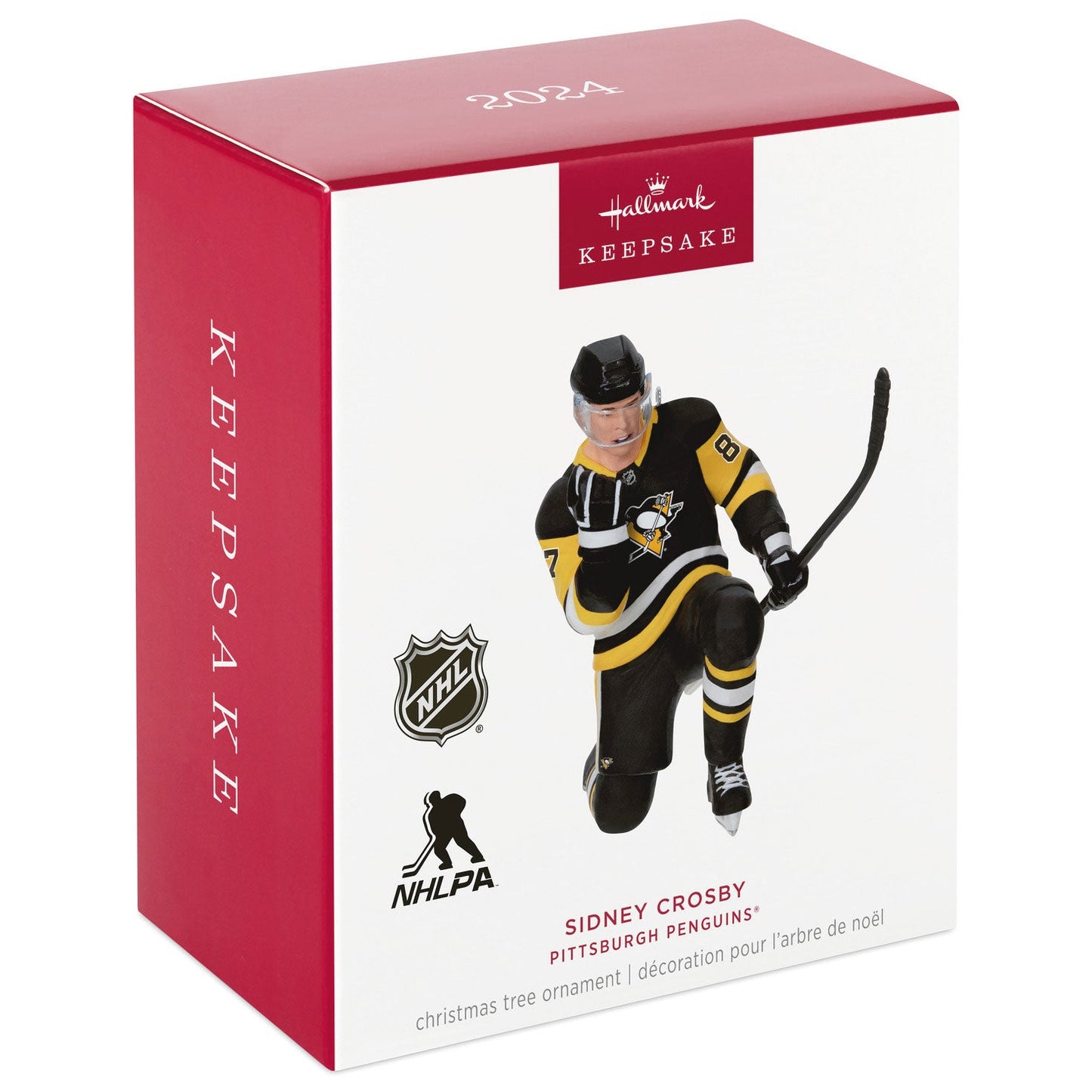 NHL Pittsburgh Penguins Sidney Crosby 2024 Keepsake Ornament