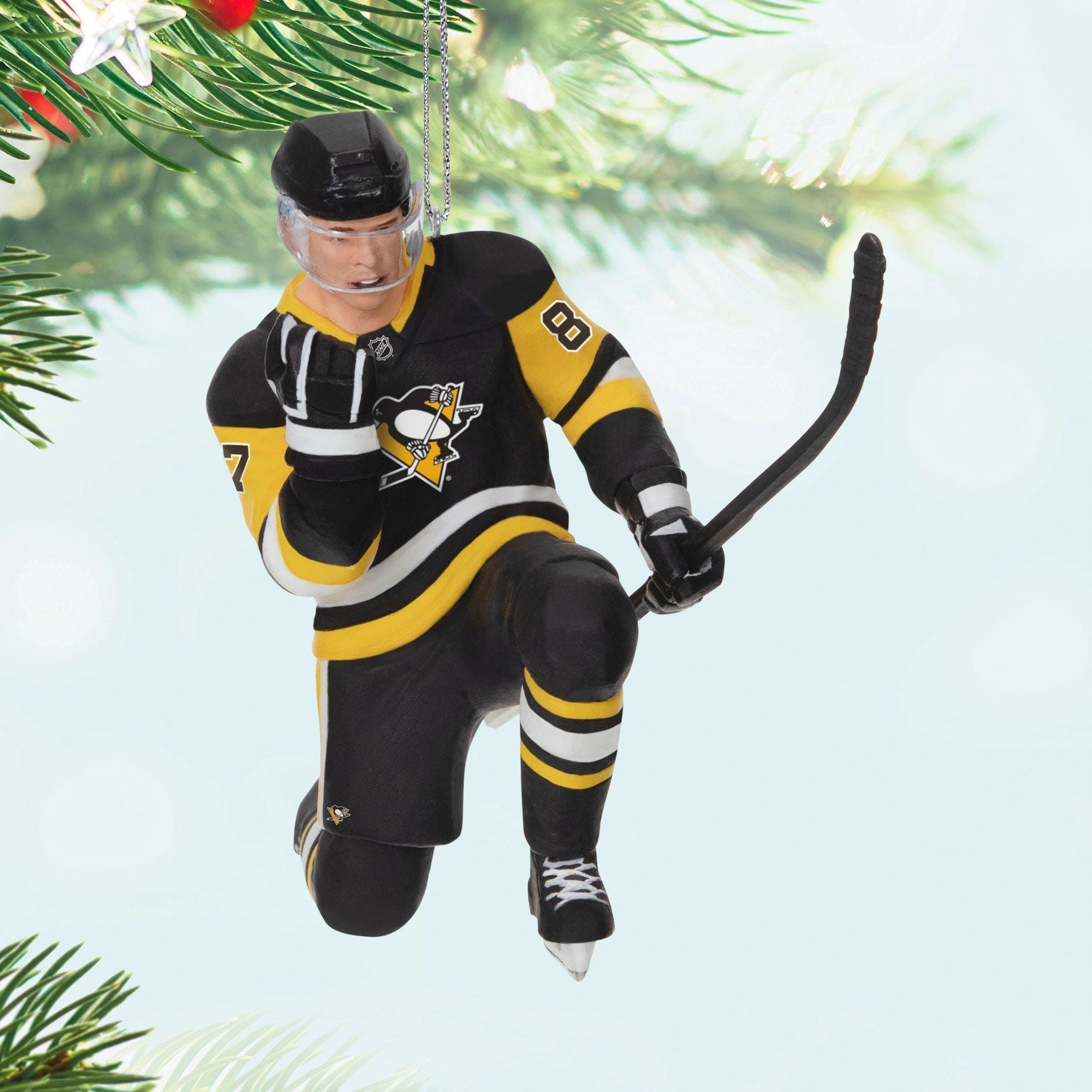 NHL Pittsburgh Penguins Sidney Crosby 2024 Keepsake Ornament