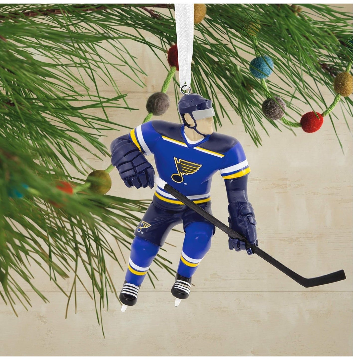 NHL St. Louis Blues Hallmark Figural Ornament