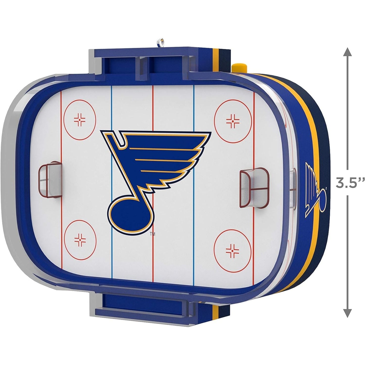 NHL St. Louis Blues Hockey Rink Keepsake Ornament