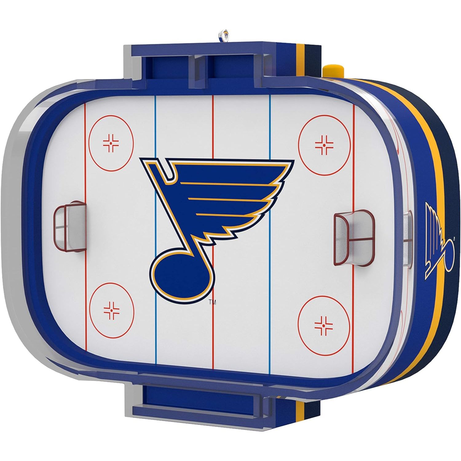 NHL St. Louis Blues Hockey Rink Keepsake Ornament