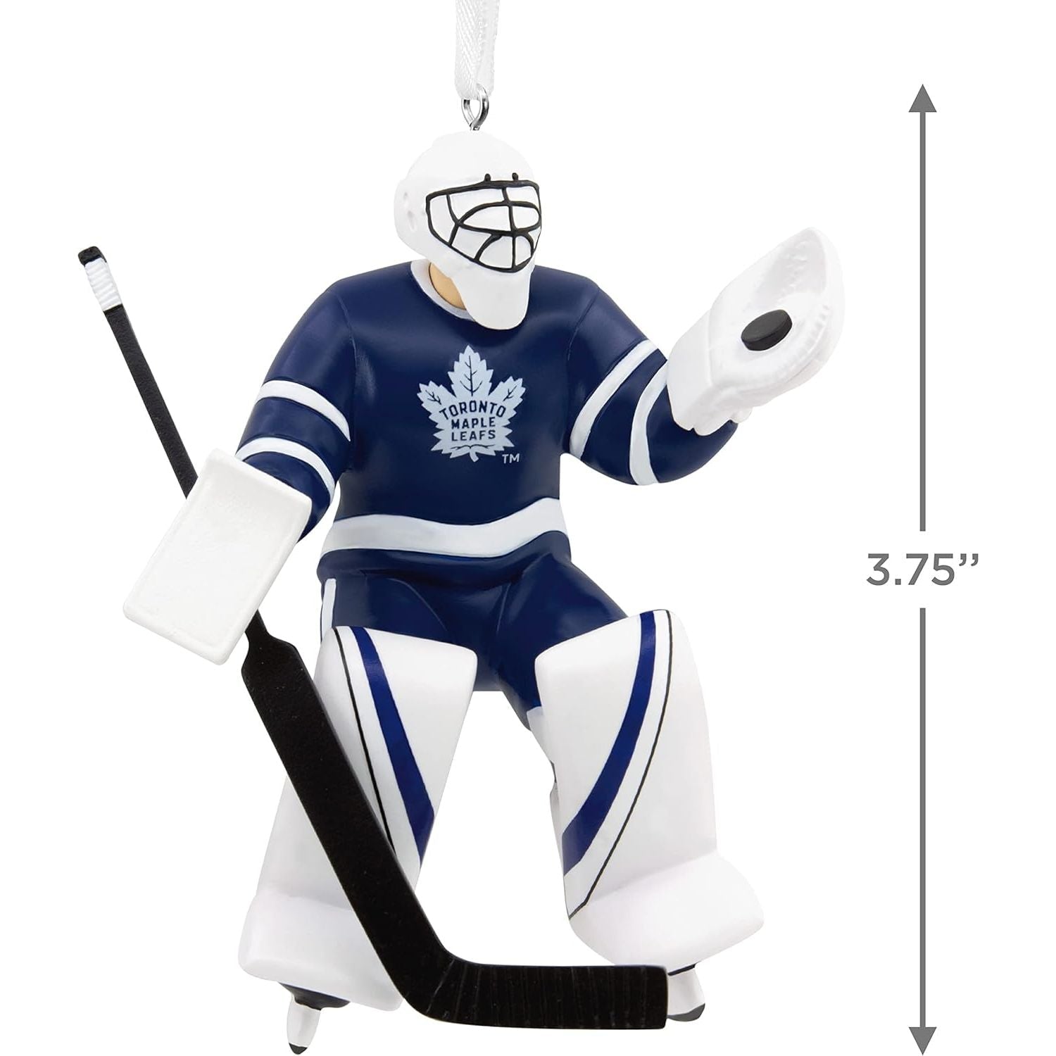 NHL Toronto Maple Leafs Goalie Figural Ornament