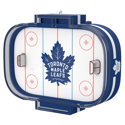 NHL Toronto Maple Leafs Hockey Rink Keepsake Ornament