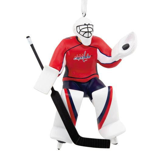 NHL Washington Capitals Goalie Ornament