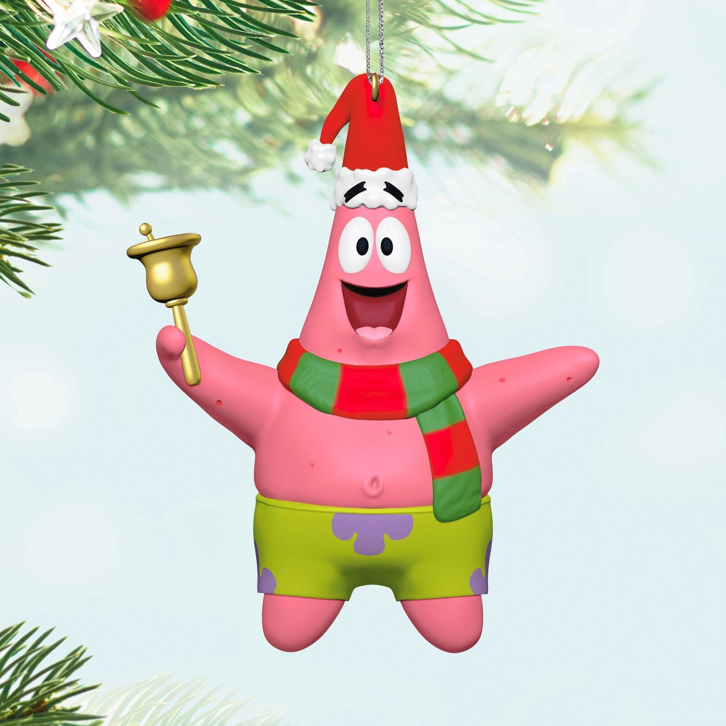 Nickelodeon SpongeBob SquarePants Patrick Rings in the Season 2024 Keepsake Ornament