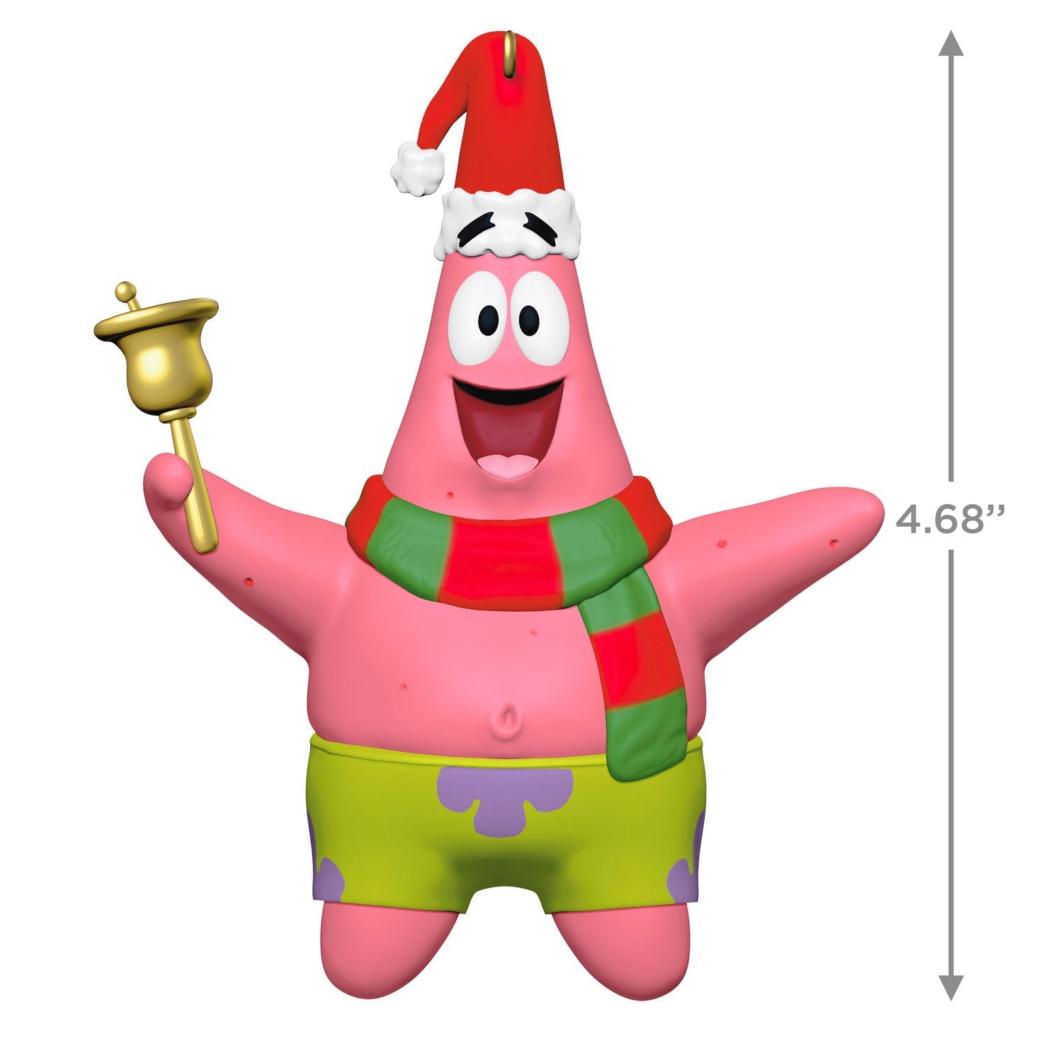 Nickelodeon SpongeBob SquarePants Patrick Rings in the Season 2024 Keepsake Ornament