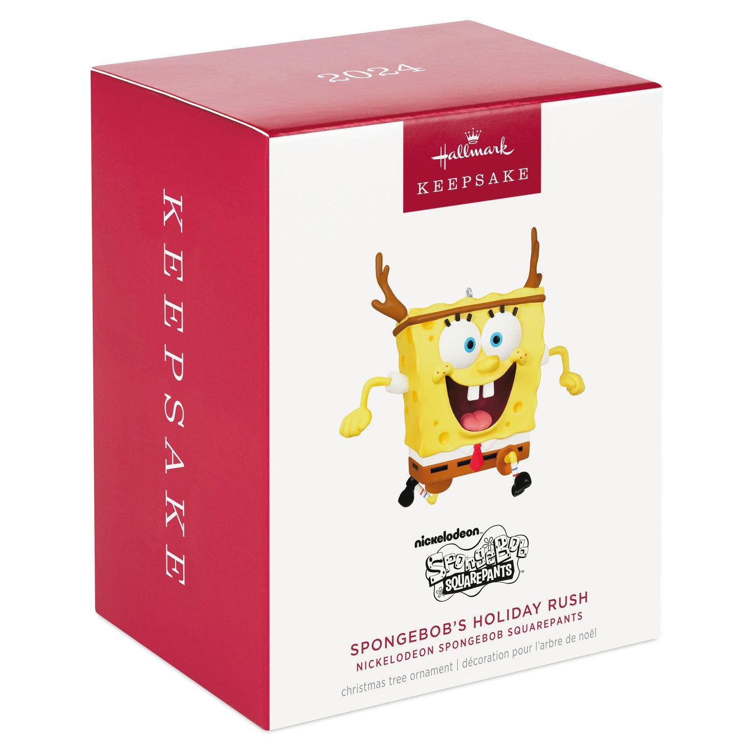 Nickelodeon SpongeBob SquarePants SpongeBob's Holiday Rush 2024 Keepsake Ornament