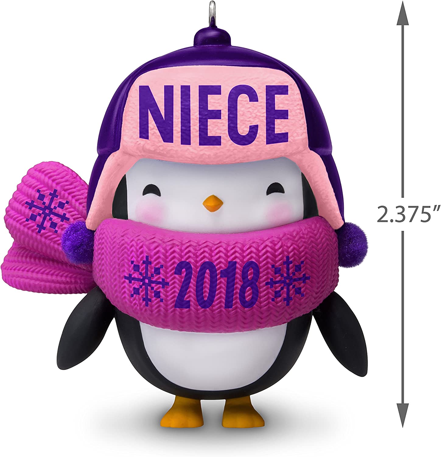 Niece, Penguin, 2018 Keepsake Ornament