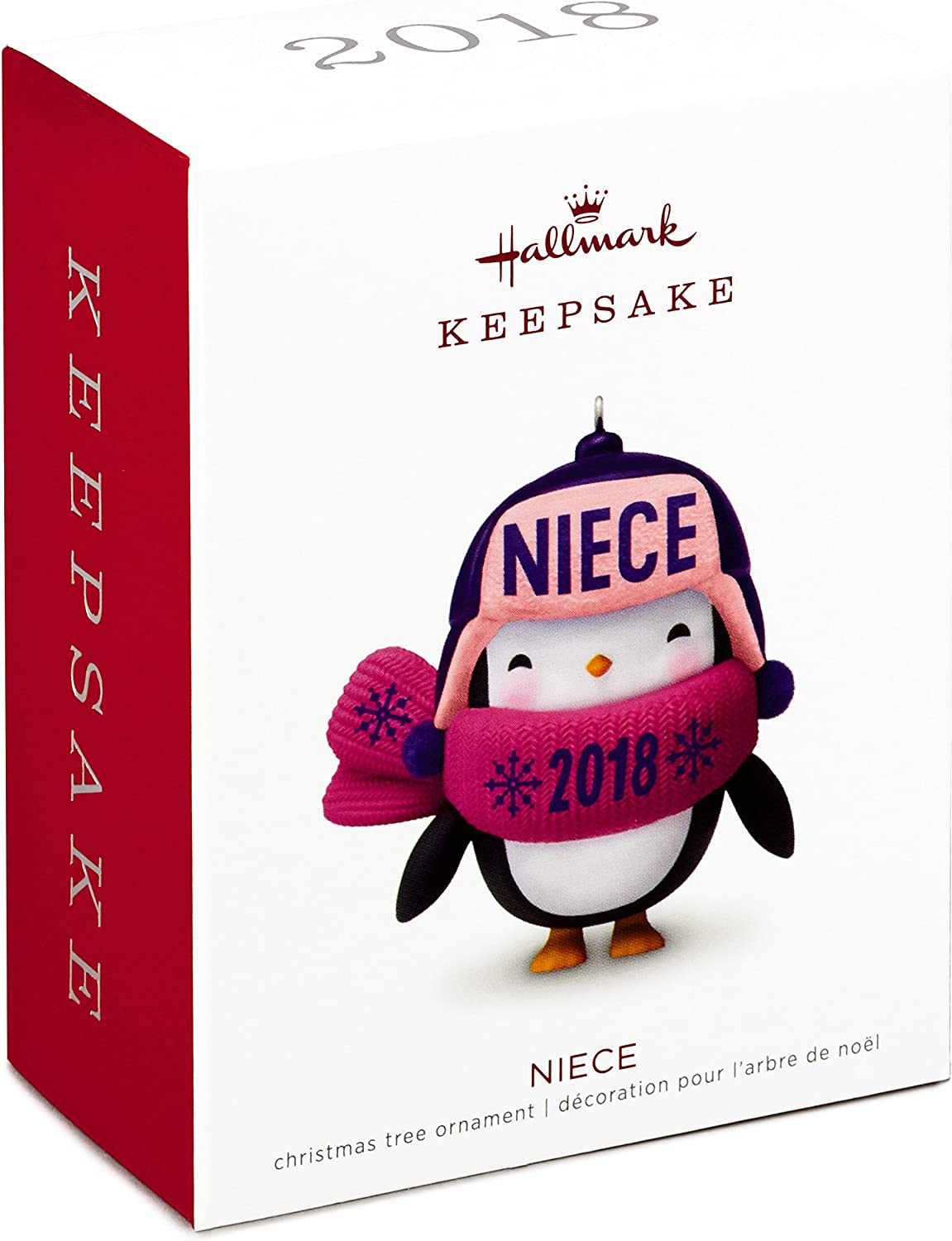 Niece, Penguin, 2018 Keepsake Ornament