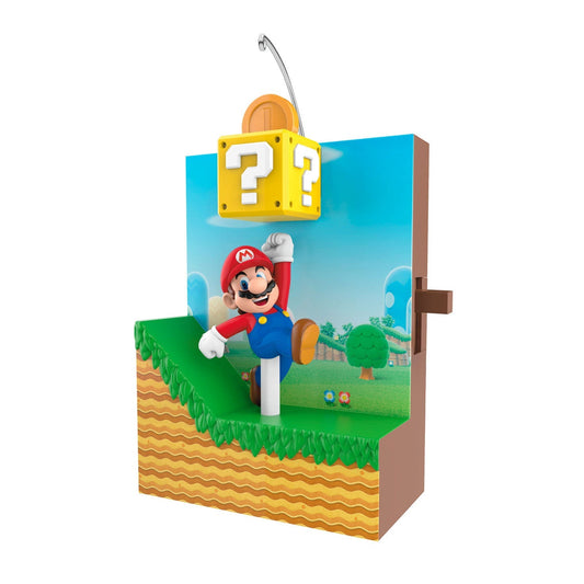 Nintendo Super Mario Collecting Coins 2024 Keepsake Ornament and Motion