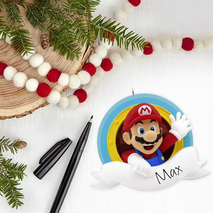 Nintendo Super Mario Personalized Hallmark Ornament