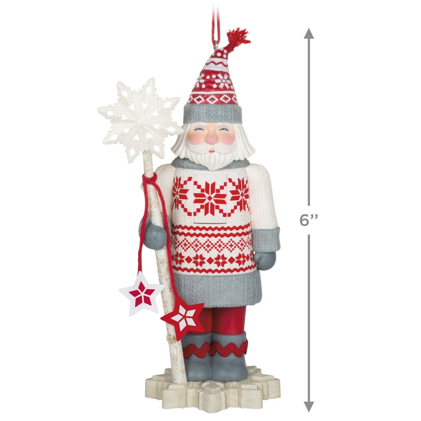 Noble Nutcrackers Snowfall Prince #5, 2023 Keepsake Ornament