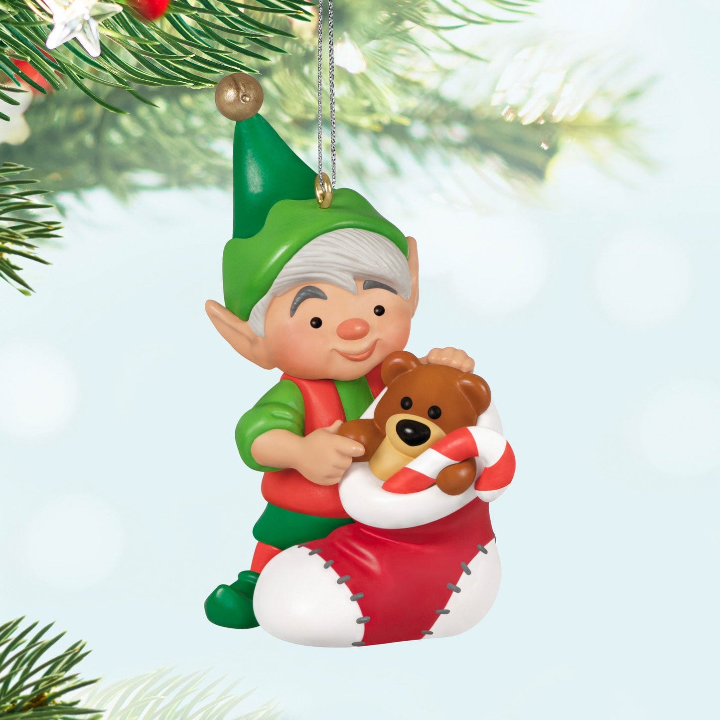 North Pole Tree Trimmers #12 2024 Keepsake Ornament