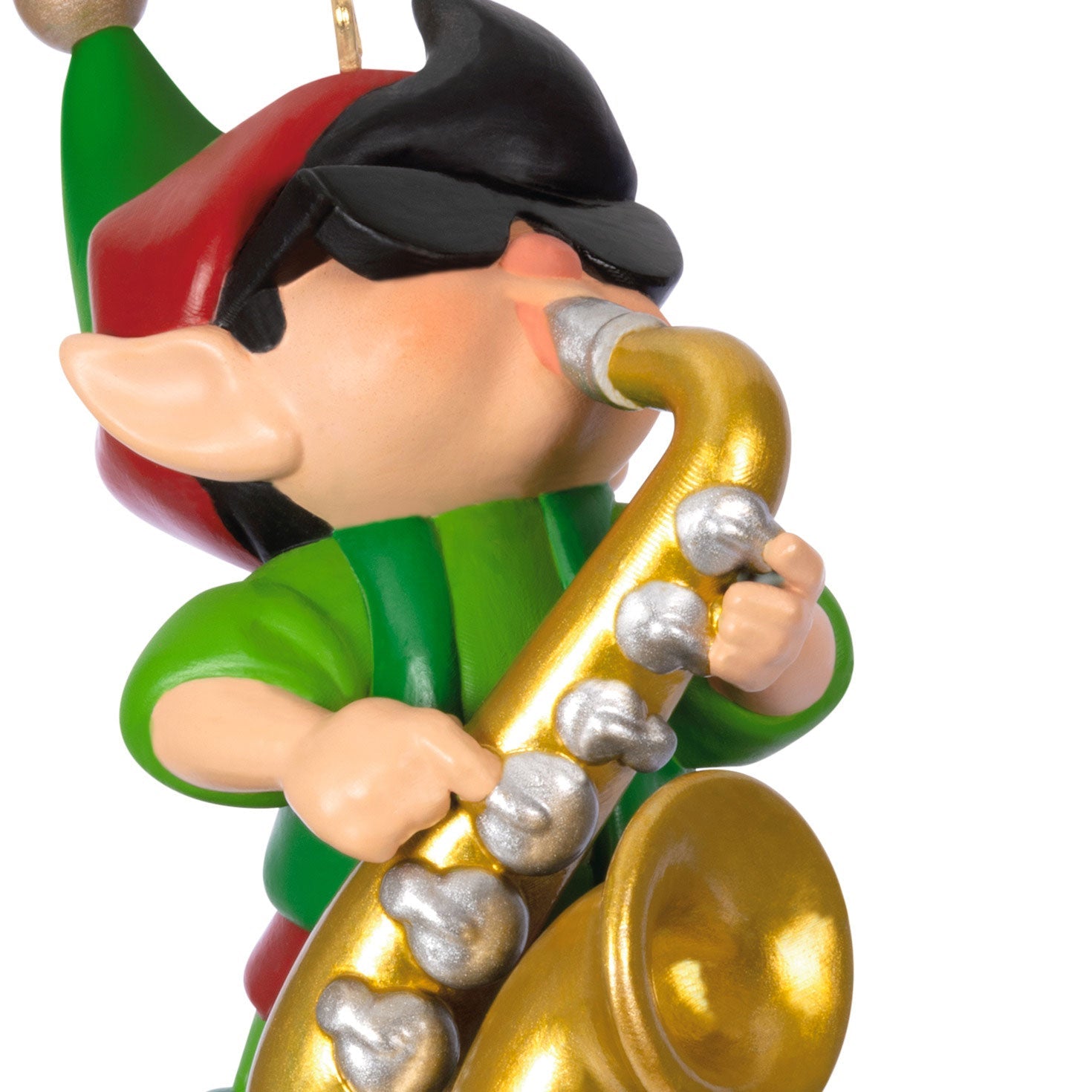 North Pole Tree Trimmers Band Collection Stuey On Sax Musical 2024 Keepsake Ornament