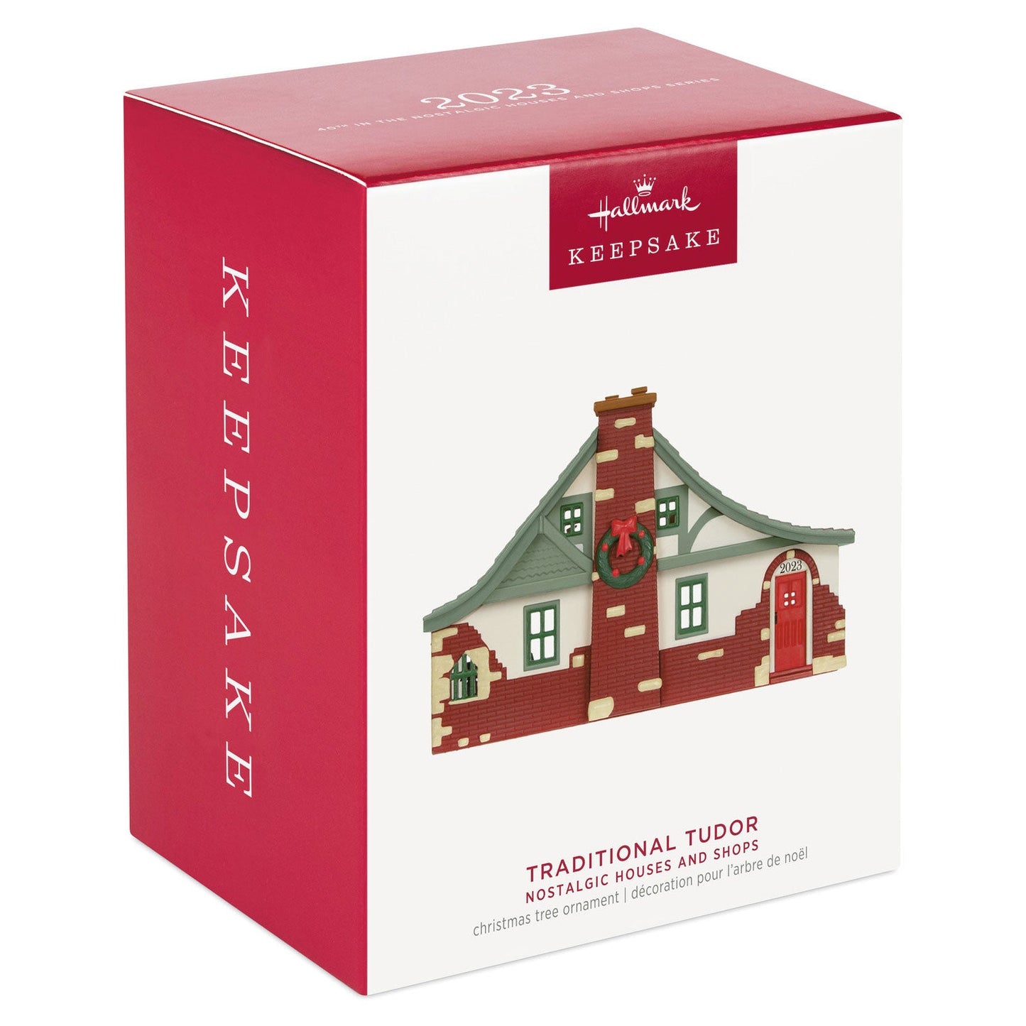 Nostalgic Houses and Shops Traditional Tudor, 2023 Keepsake Ornament