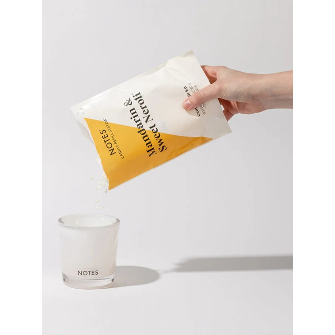 Notes Candle Refill Kit - Mandarin and Sweet Neroli